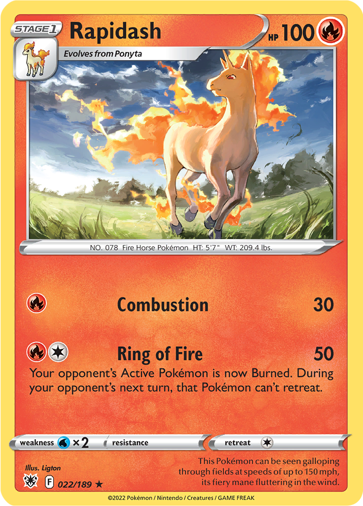 Rapidash-022/189