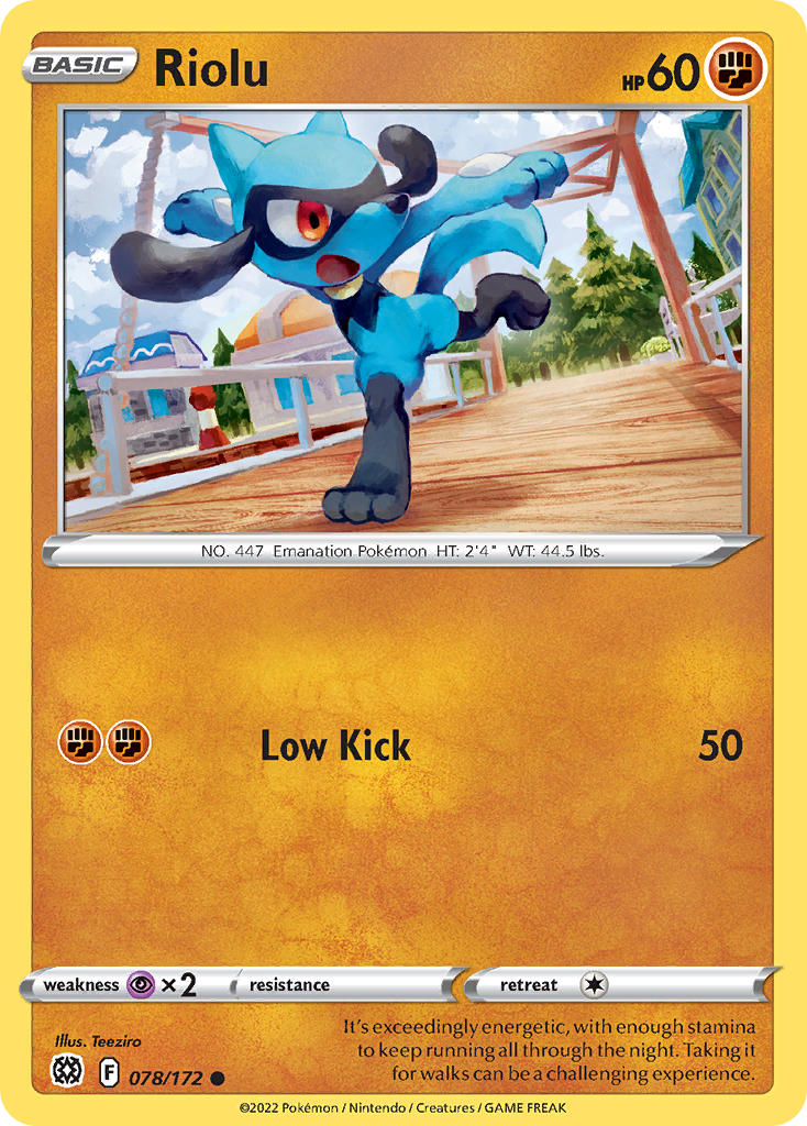 Riolu-078-Brilliant Stars