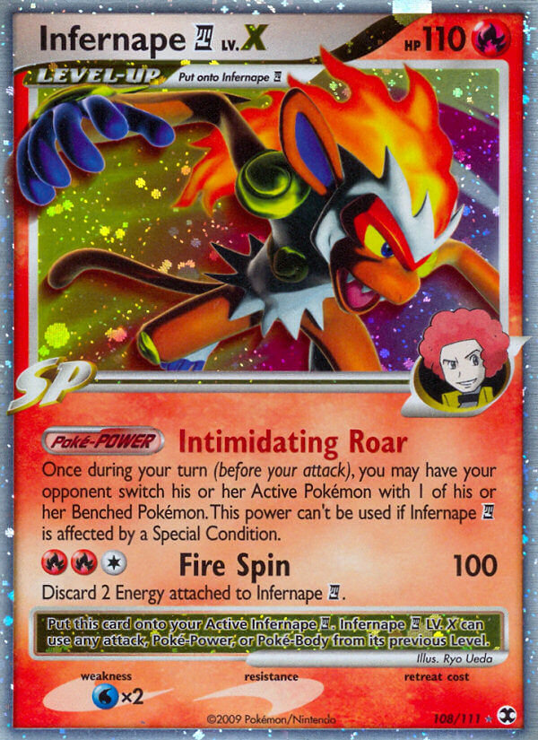 Infernape E4 LV.X