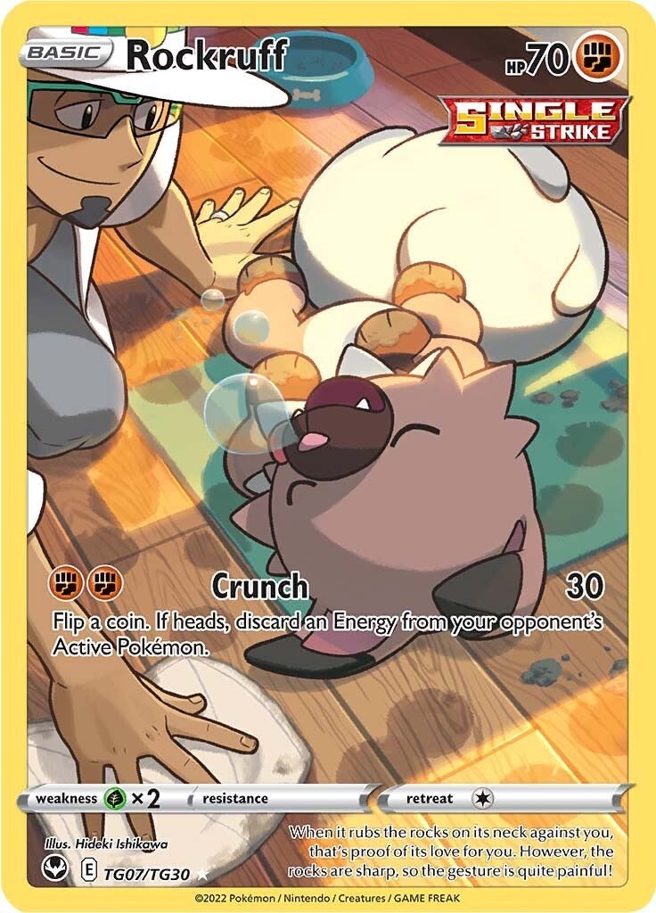 Rockruff-silver-tempest-SWSH-TG07/TG30