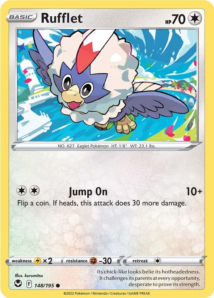 Rufflet-silver-tempest-SWSH-148/195