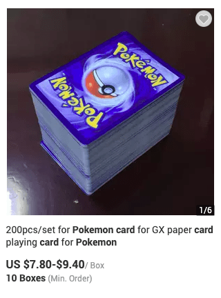 jeugd Ijver Te voet Zijn Pokemon kaarten van AliExpress Nep of Echt? - Pokemonkaart.nl