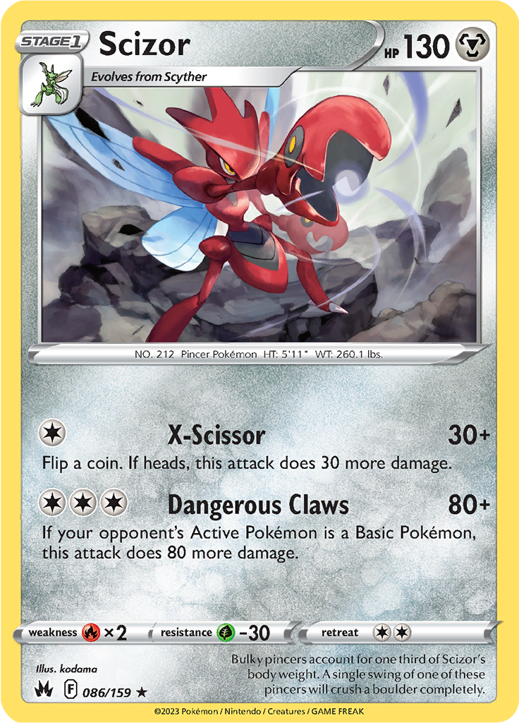 Scizor-086-crown-zenith