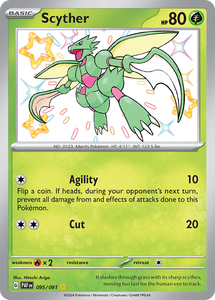 Scyther-095-Paldean Fates