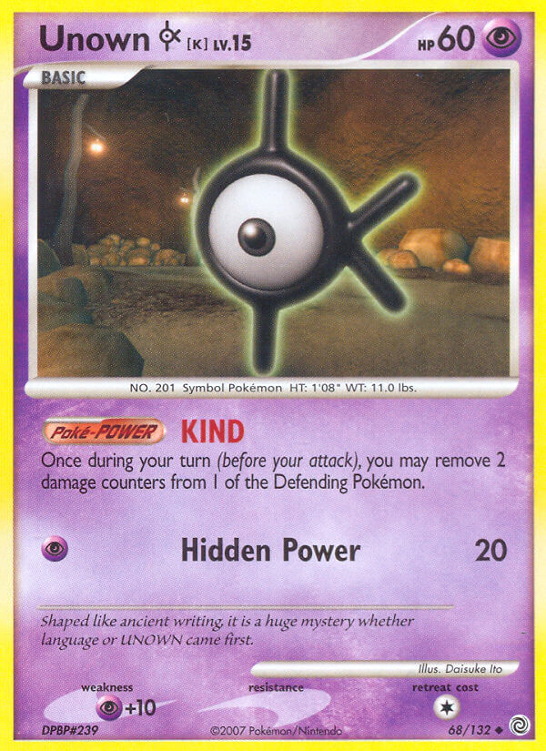 Unown K