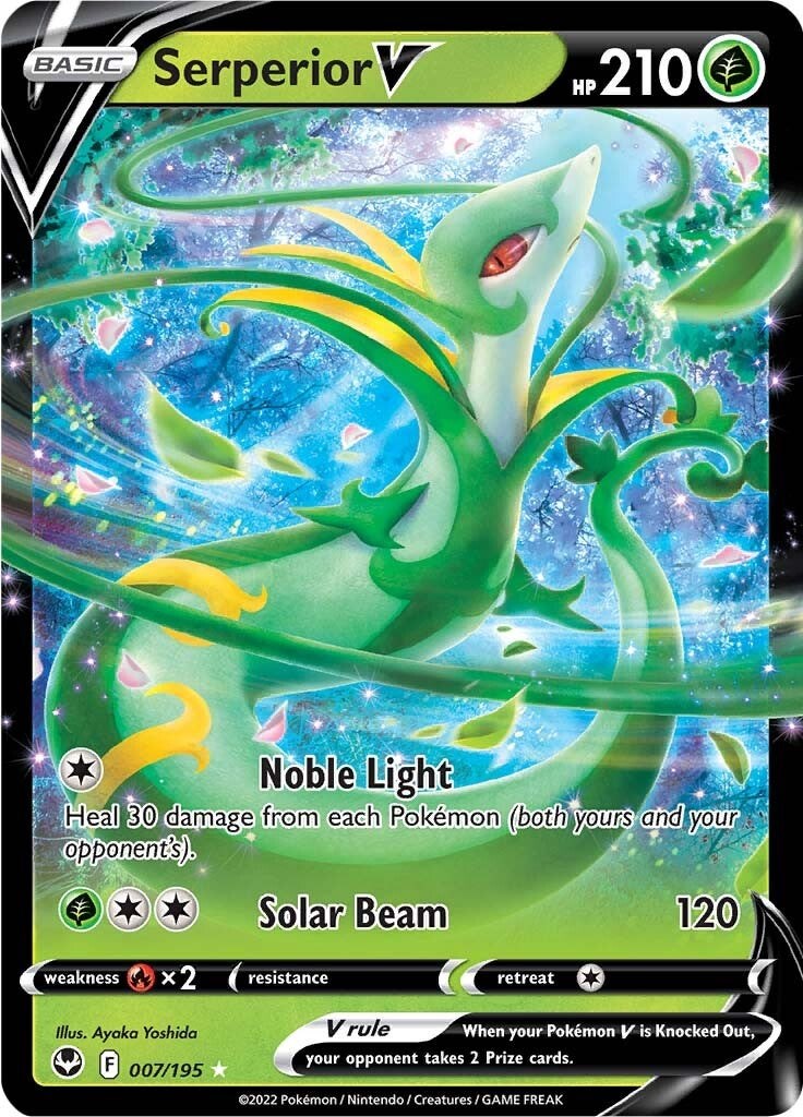 Serperior V-silver-tempest-SWSH-007/195