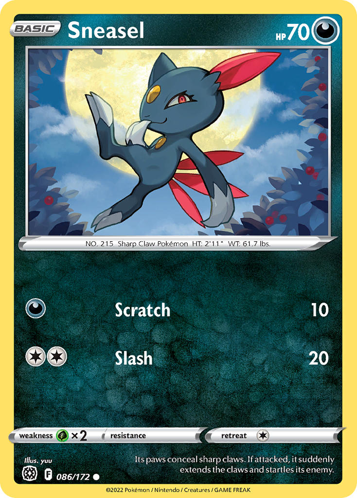 Sneasel-086-Brilliant Stars