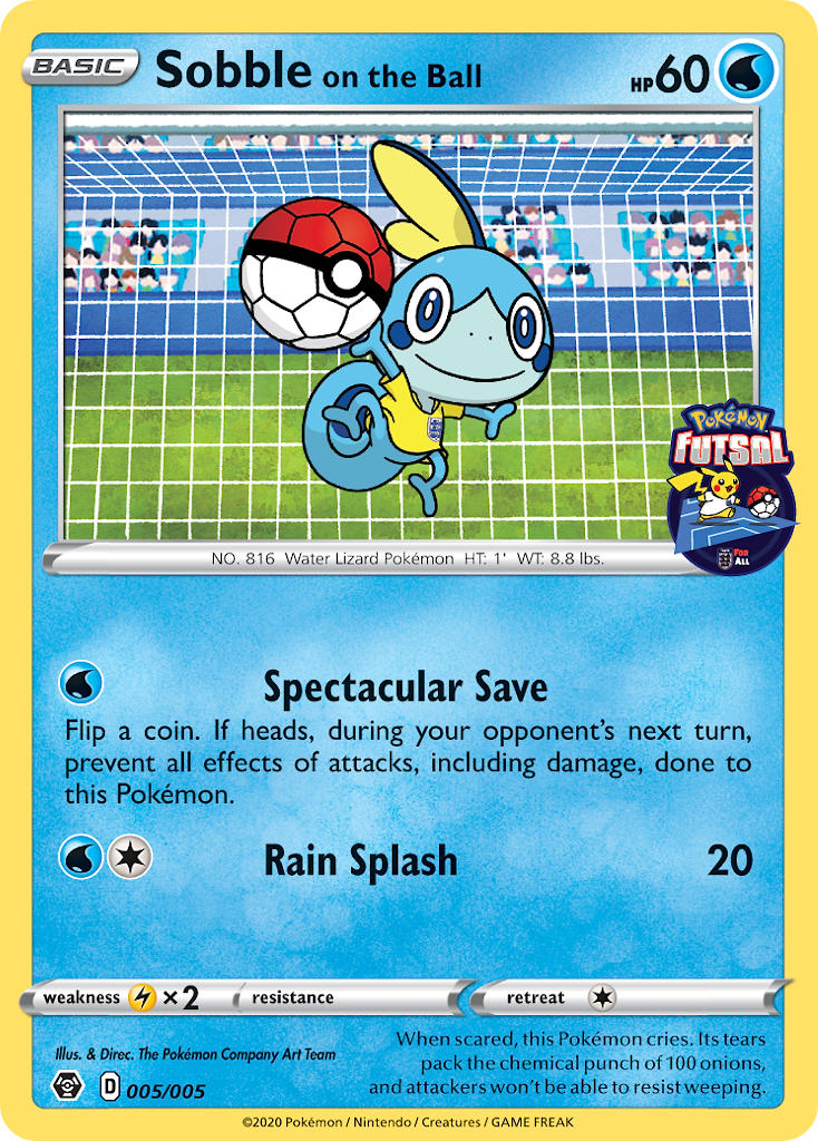 Sobble on the Ball--Promo-Futsal