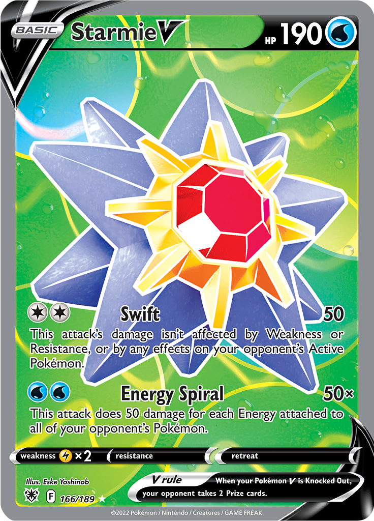 Starmie V-166/189