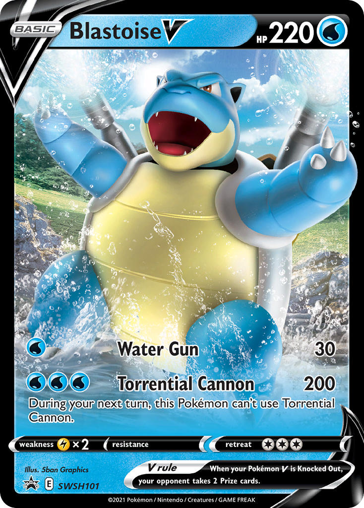 Blastoise V-SWSH101