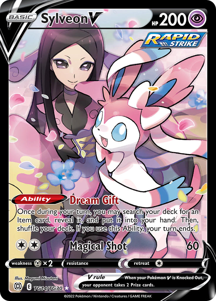 Sylveon V-TG14-Brilliant Stars