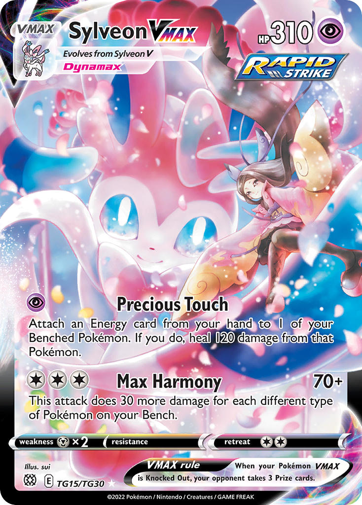 Sylveon VMAX-TG15-Brilliant Stars