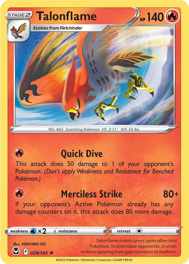Talonflame-silver-tempest-SWSH-029/195