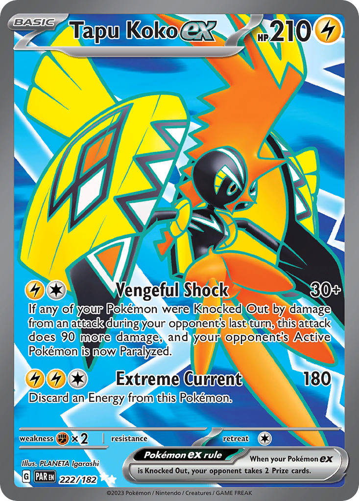 Tapu Koko ex-222-Paradox Rift