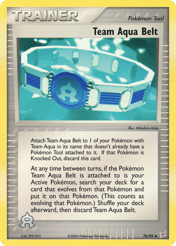 Team Aqua Belt-76/95