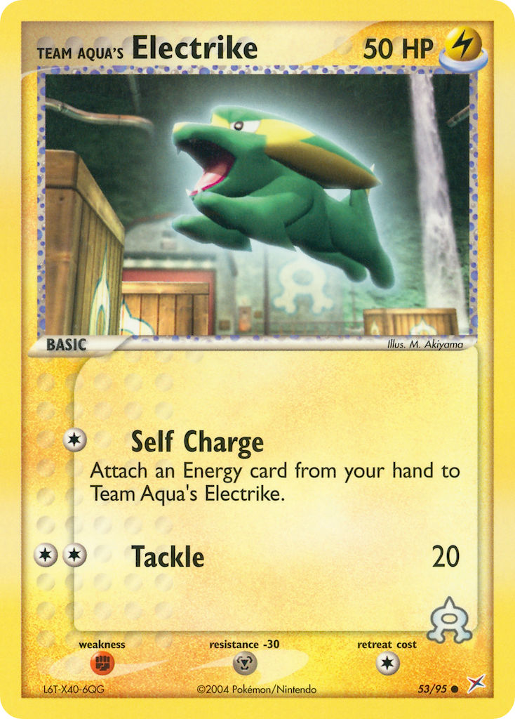 Team Aqua’s Electrike-53/95