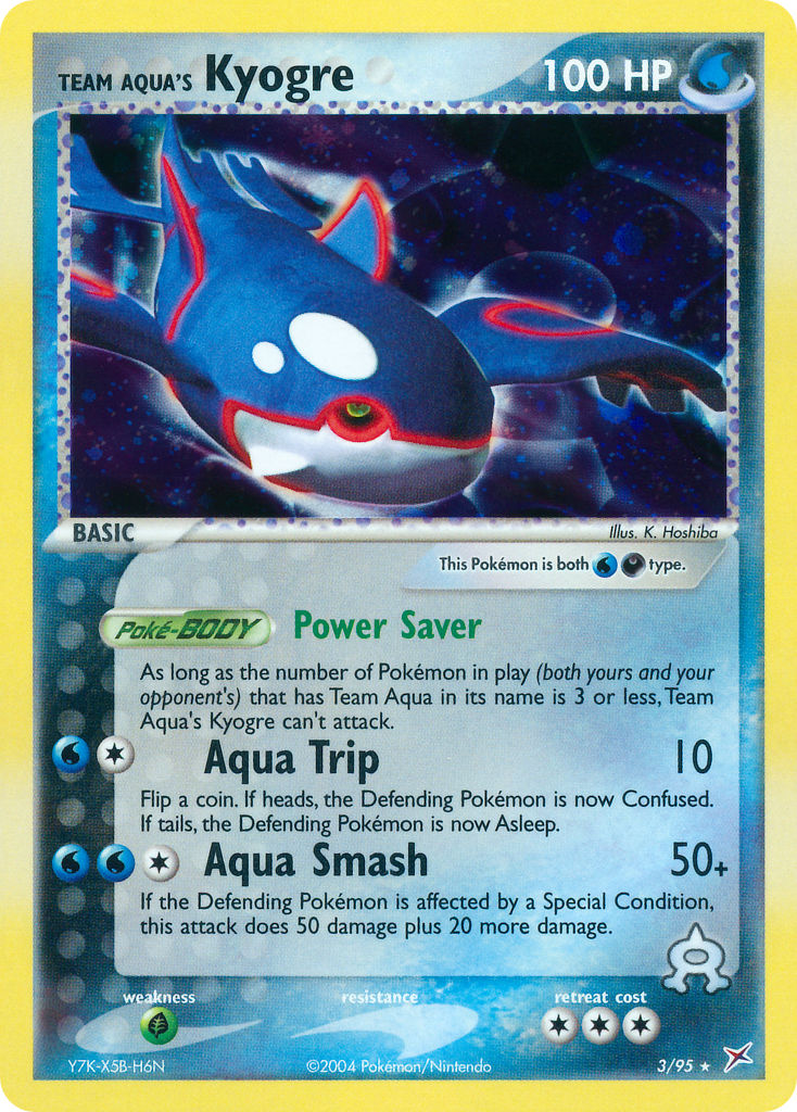 Team Aqua’s Kyogre-3/95