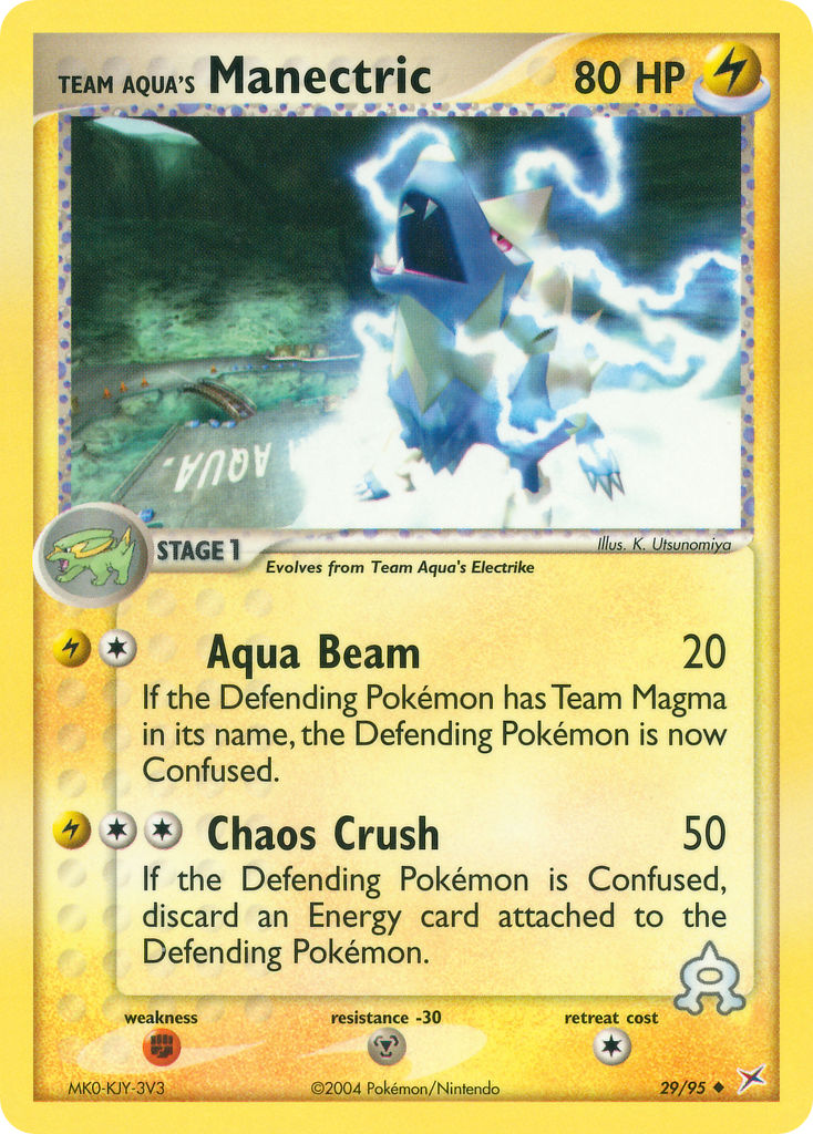 Team Aqua’s Manectric-29/95