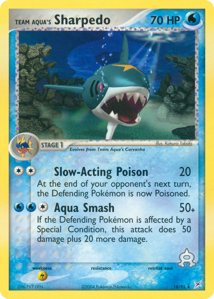 Team Aqua’s Sharpedo-18/95