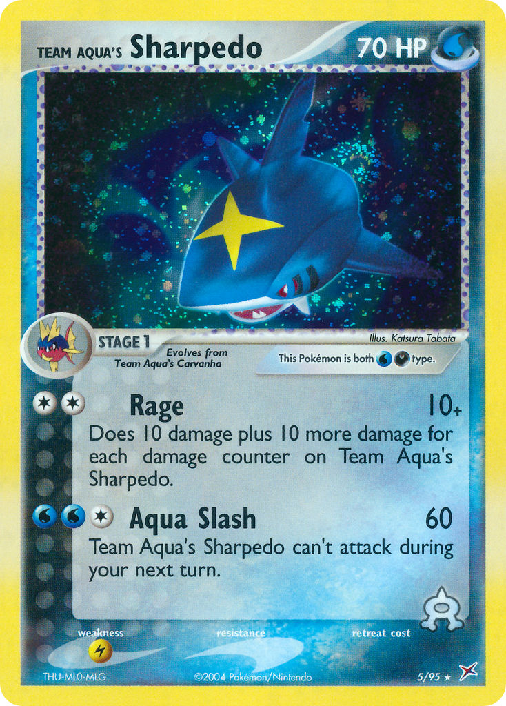 Team Aqua’s Sharpedo-5/95