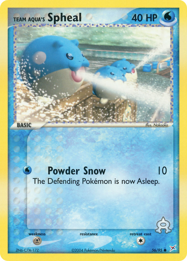 Team Aqua’s Spheal-56/95