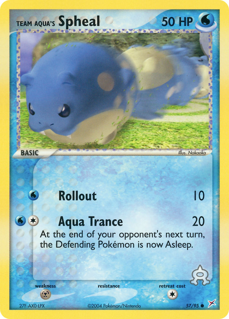 Team Aqua’s Spheal-57/95