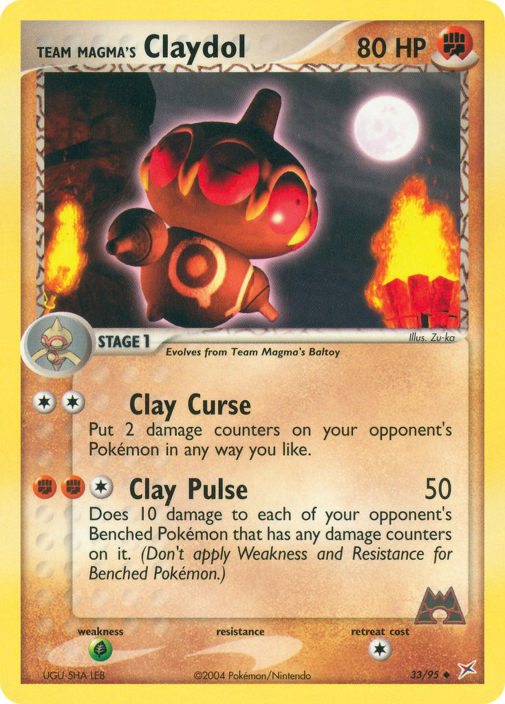 Team Magma’s Claydol-33/95