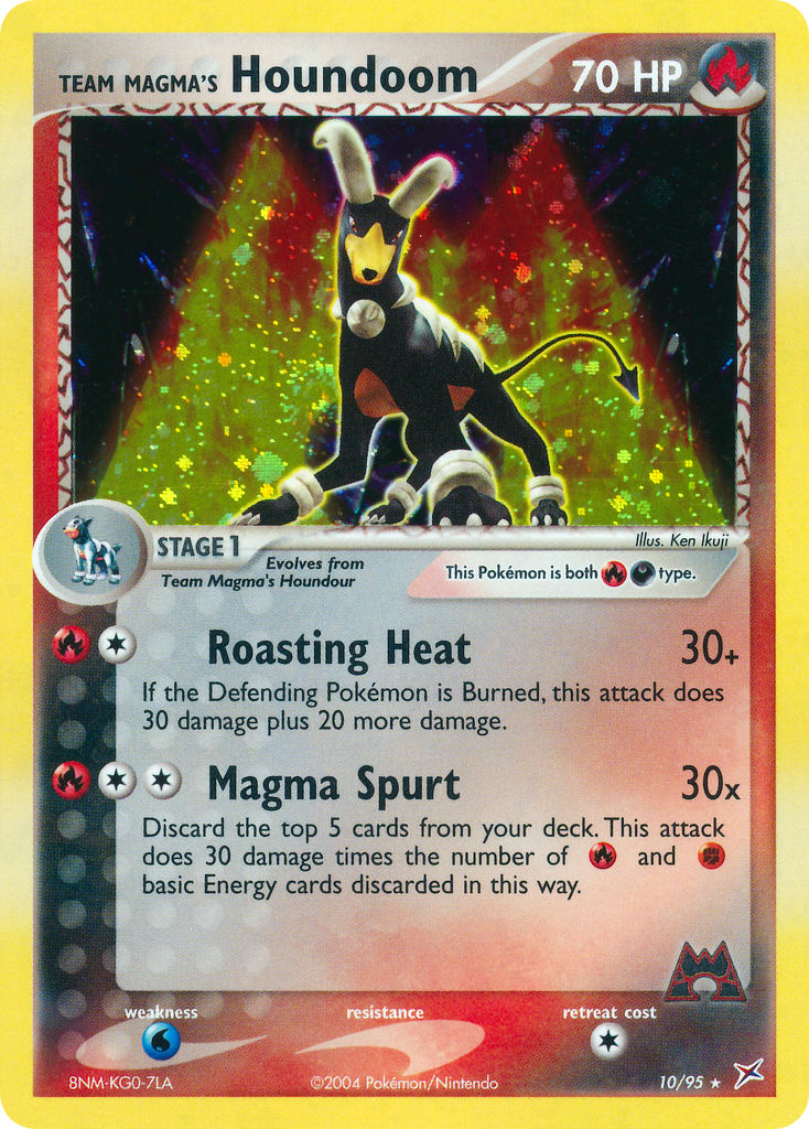 Team Magma’s Houndoom-10/95