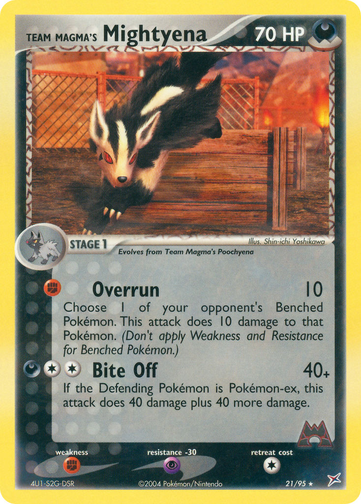 Team Magma’s Mightyena-21/95