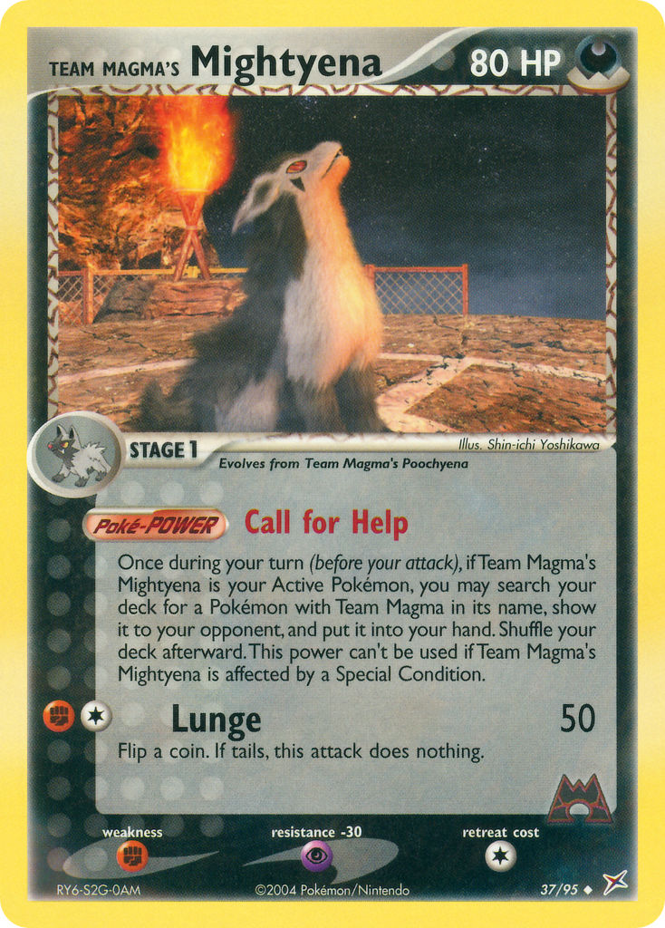 Team Magma’s Mightyena-37/95