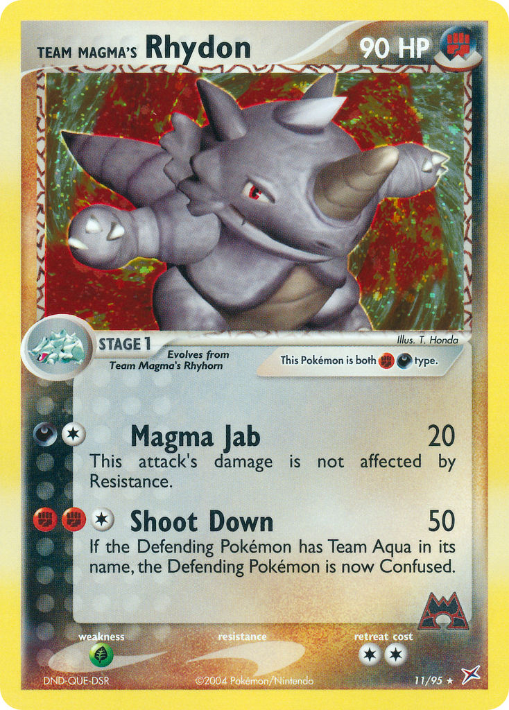 Team Magma’s Rhydon-11/95