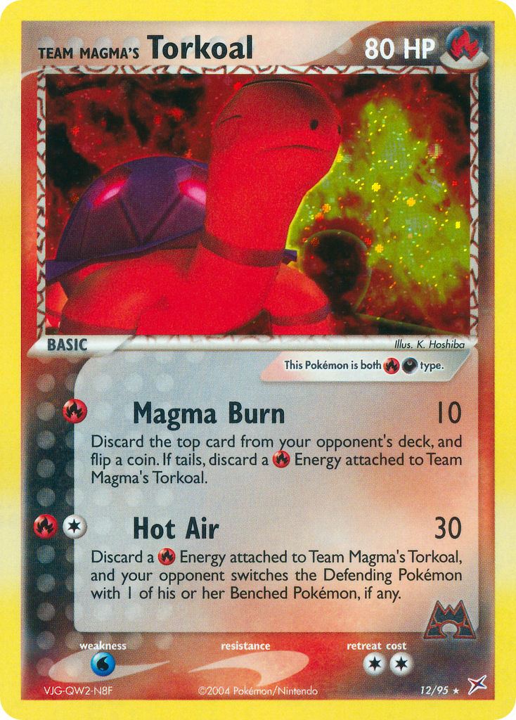 Team Magma’s Torkoal-12/95