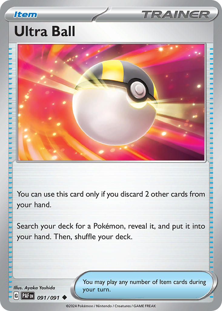 Ultra Ball-091-Paldean Fates