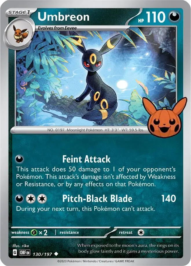 Umbreon-Trick or Trade 2024