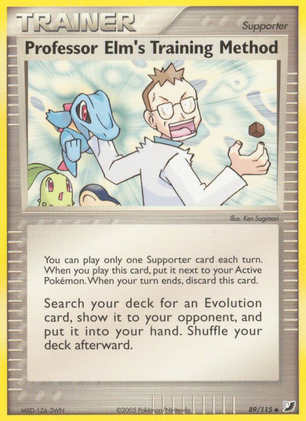 Professor Elm’s Training Method