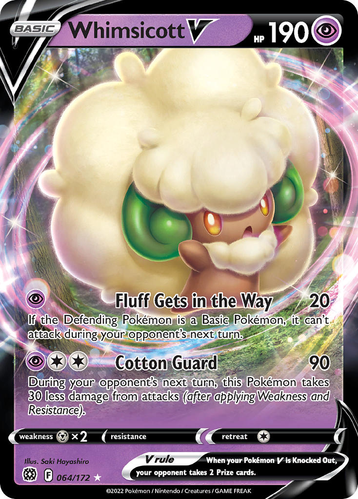 Whimsicott V-064-Brilliant Stars