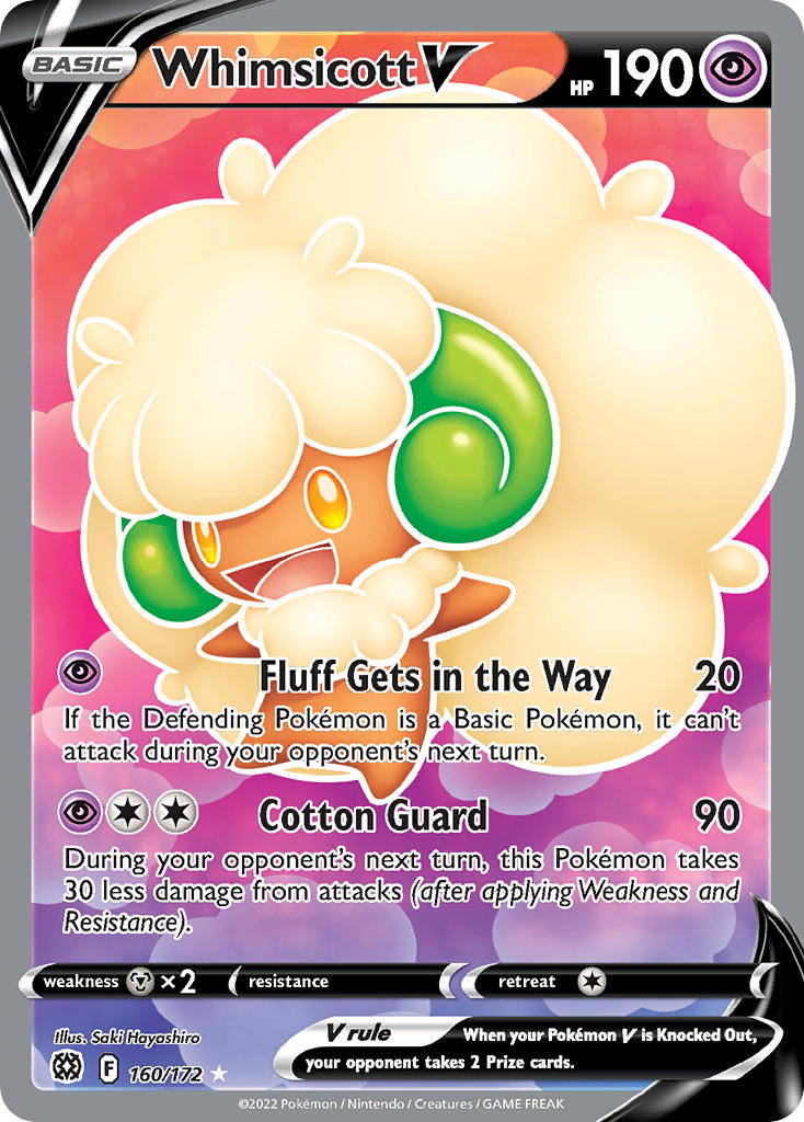 Whimsicott V-160-Brilliant Stars