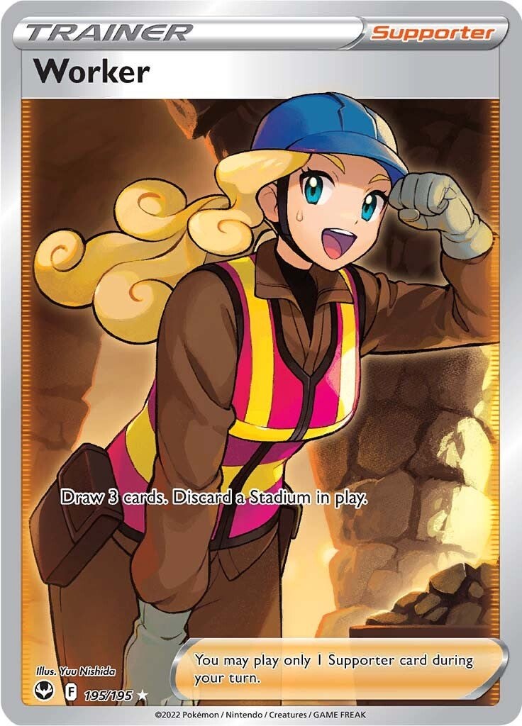 Worker (Full Art)-silver-tempest-SWSH-195/195