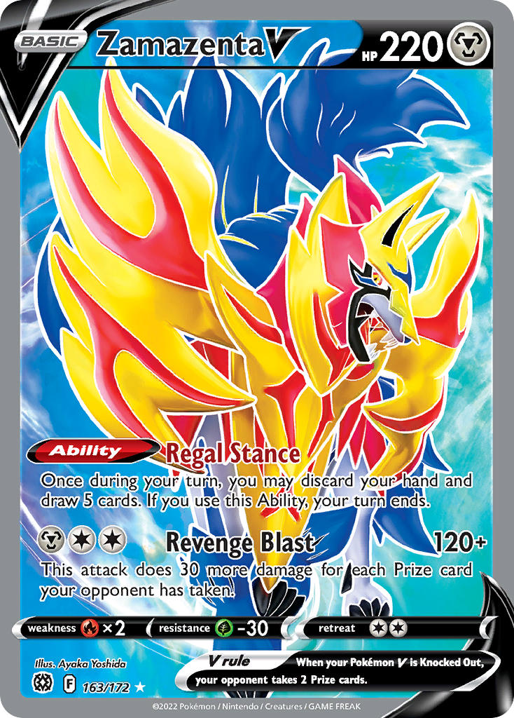 Zamazenta V-163-Brilliant Stars