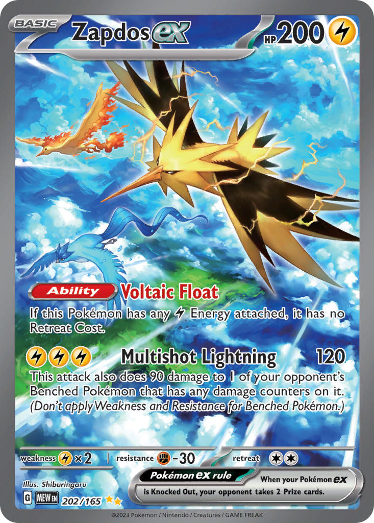 Zapdos ex-202-151