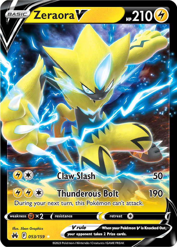 Zeraora V-053-crown-zenith