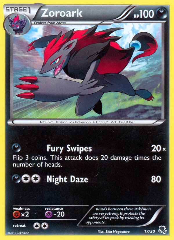 Zoroark-17-BW Trainer Kit Zoroark