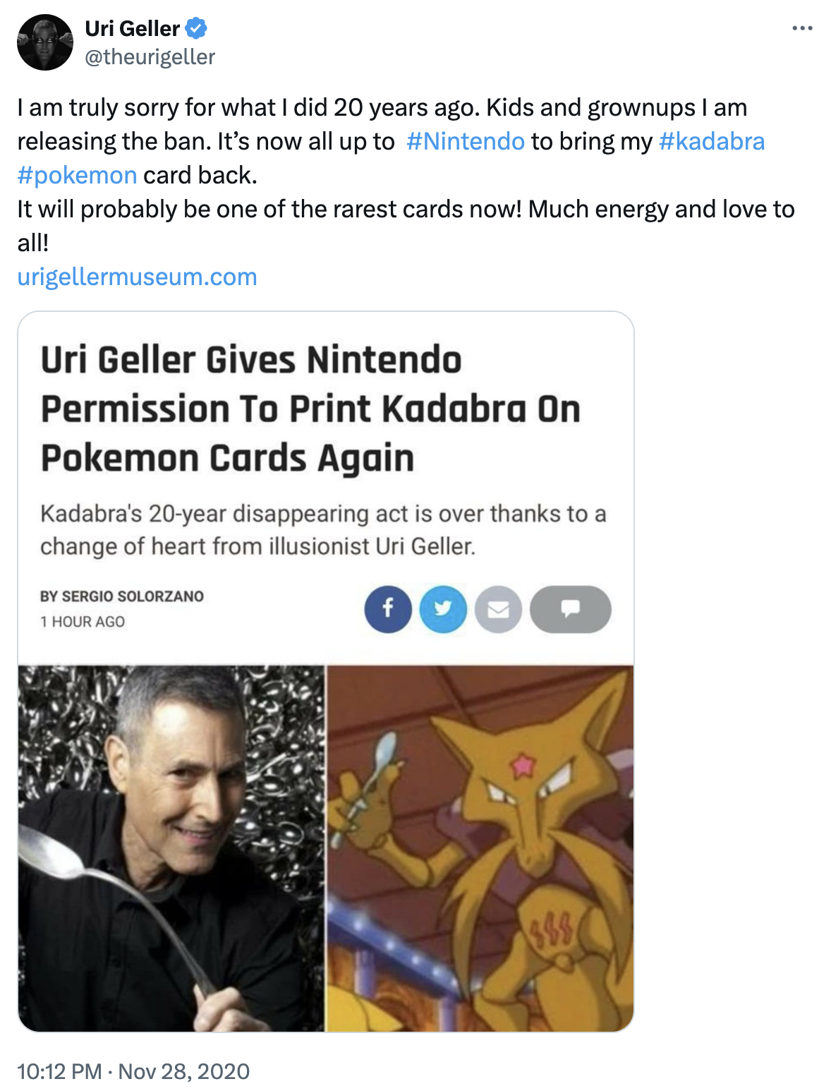 Uri Geller Kadabra