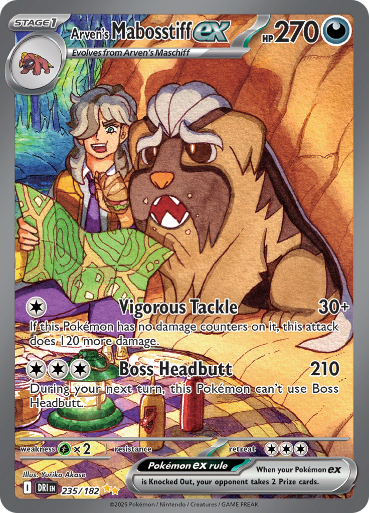 Arven's Mabosstiff ex-235-Destined Rivals