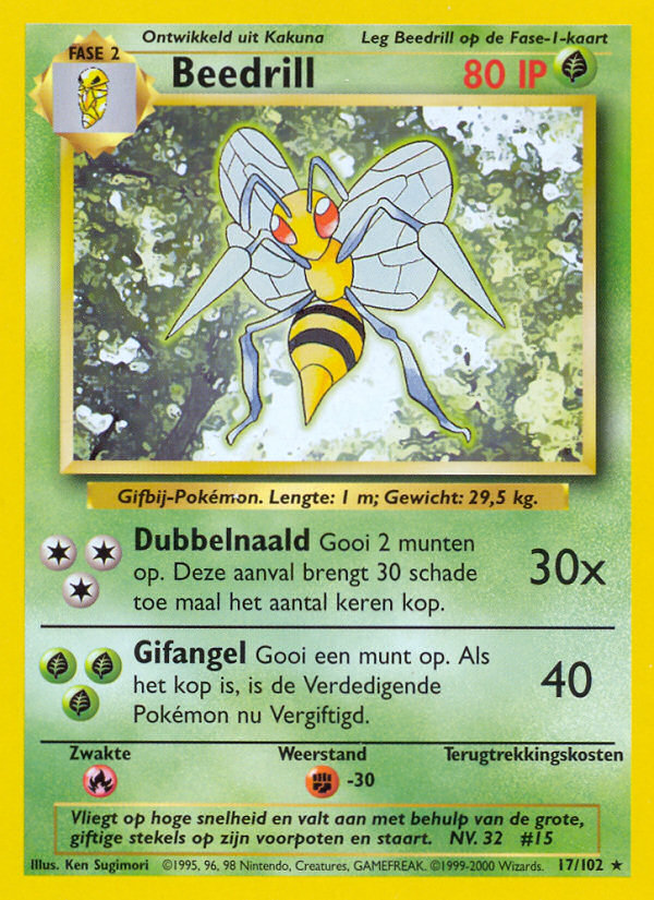 base-set-Beedrill-Nederlands