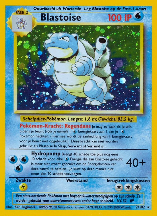 base-set-Blastoise-Nederlands