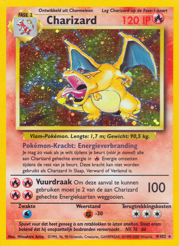 base-set-Charizard-Nederlands