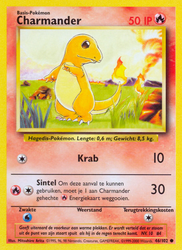 base-set-Charmander-Nederlands