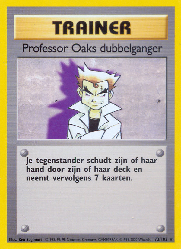 base-set-Impostor Professor Oak-Nederlands