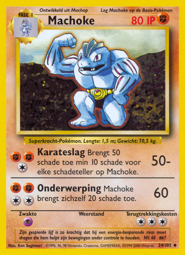 base-set-Machoke-Nederlands